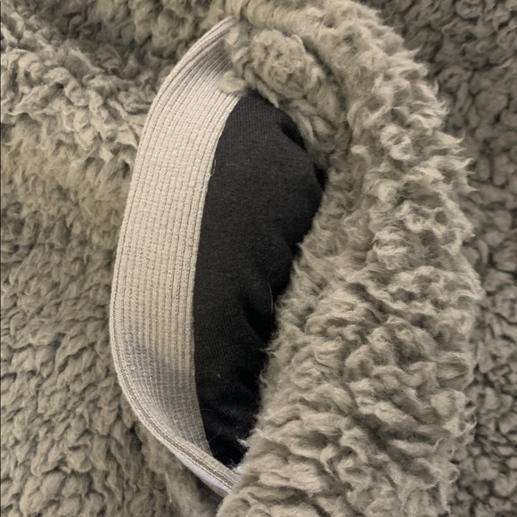 Merokeety Gray Sherpa Jacket - Picture 10 of 11